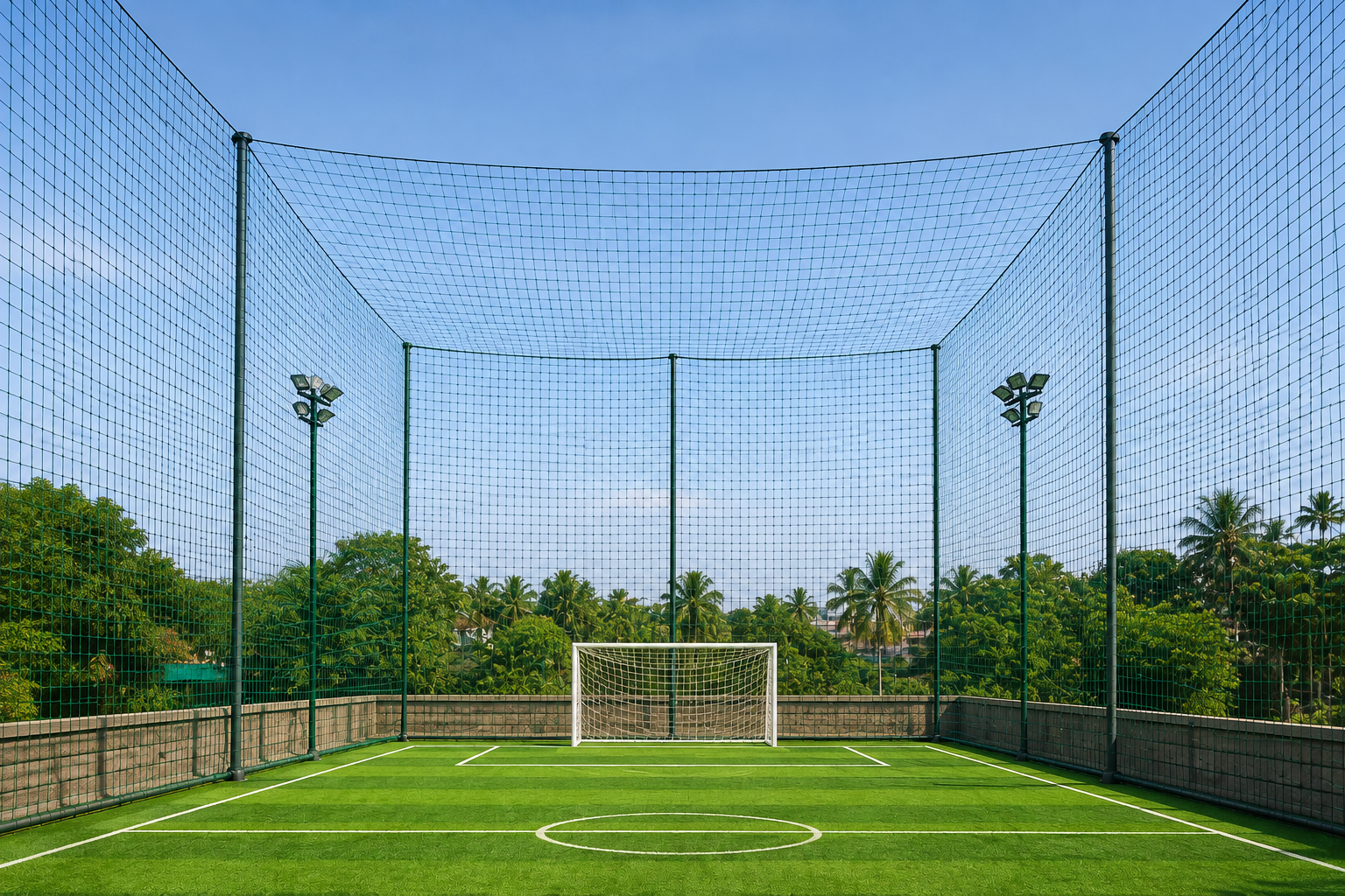 Football Stop Nets Hyderabad